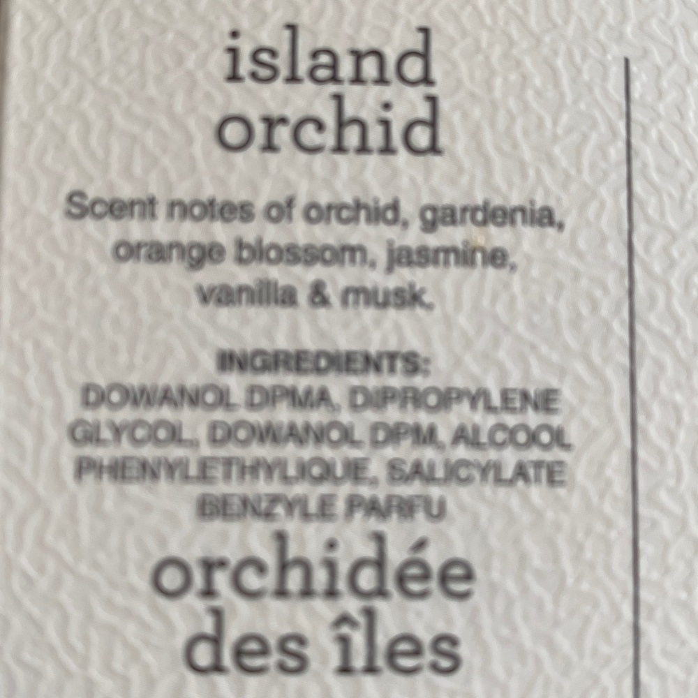 Sand + Fog Island Orchid Fragrance Oil - Picture 4 of 4